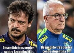 Enlace a Argentina se ha cargado a dos entrenadores de Brasil en menos de dos años