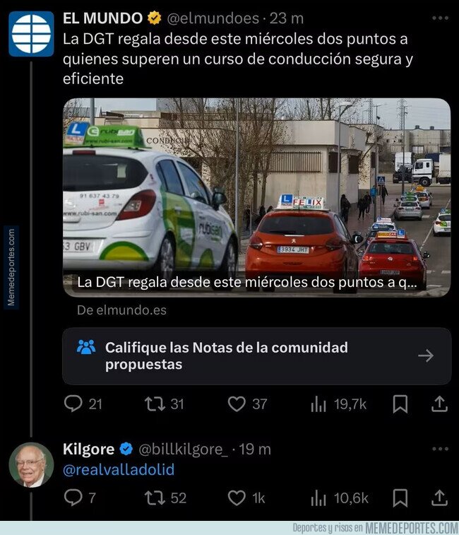 1218532 - Al Valladolid le gusta esta oferta de la DGT