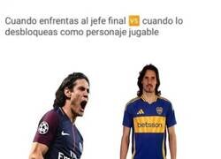Enlace a Cavani tiene que empezar a reconsiderar algunas cosas...