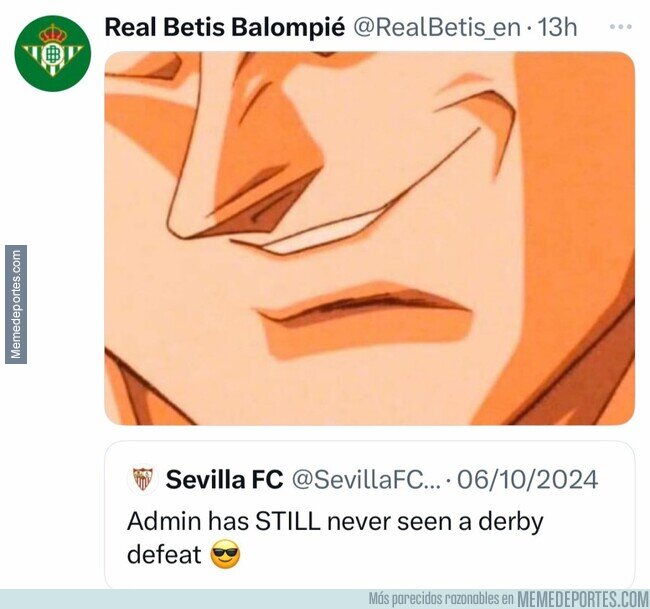 1218768 - El admin del Sevilla no había visto una derrota en el derbi... hasta hoy