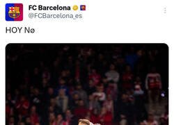 Enlace a El recado que dejó el Barça en X para Sørloth