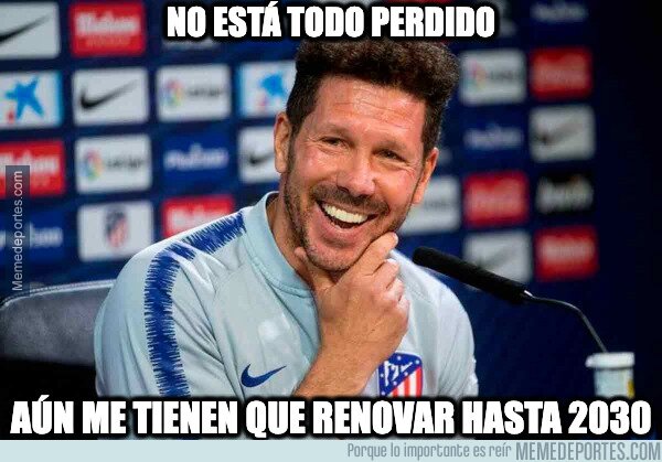 1218892 - Todos querrían un jefe como Gil Marín con Simeone