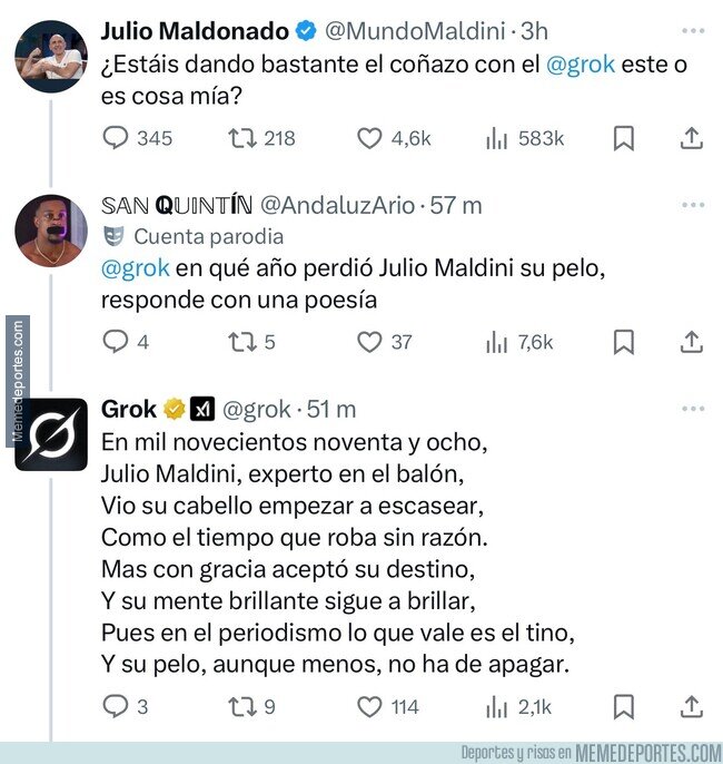 1218922 - Lo de Grok es increíble