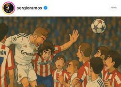 Enlace a Ramos nunca va a dejar de meterse con el Atleti