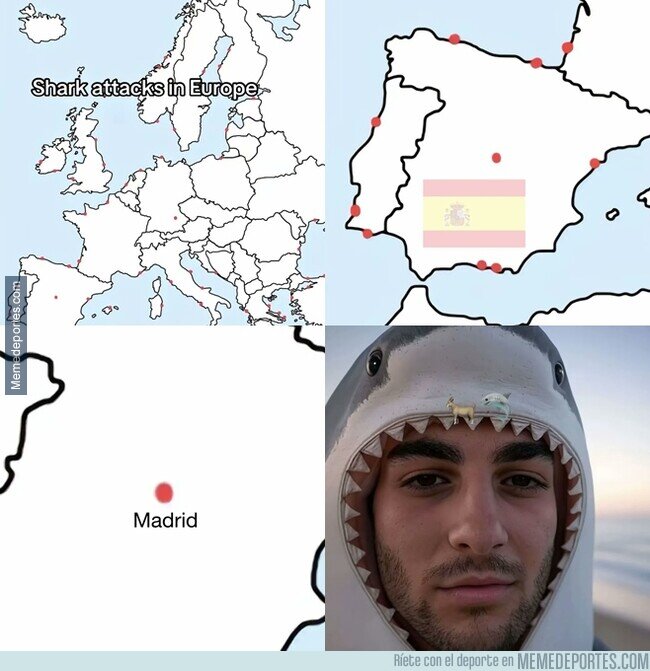 1218966 - Ataques de tiburón en Europa