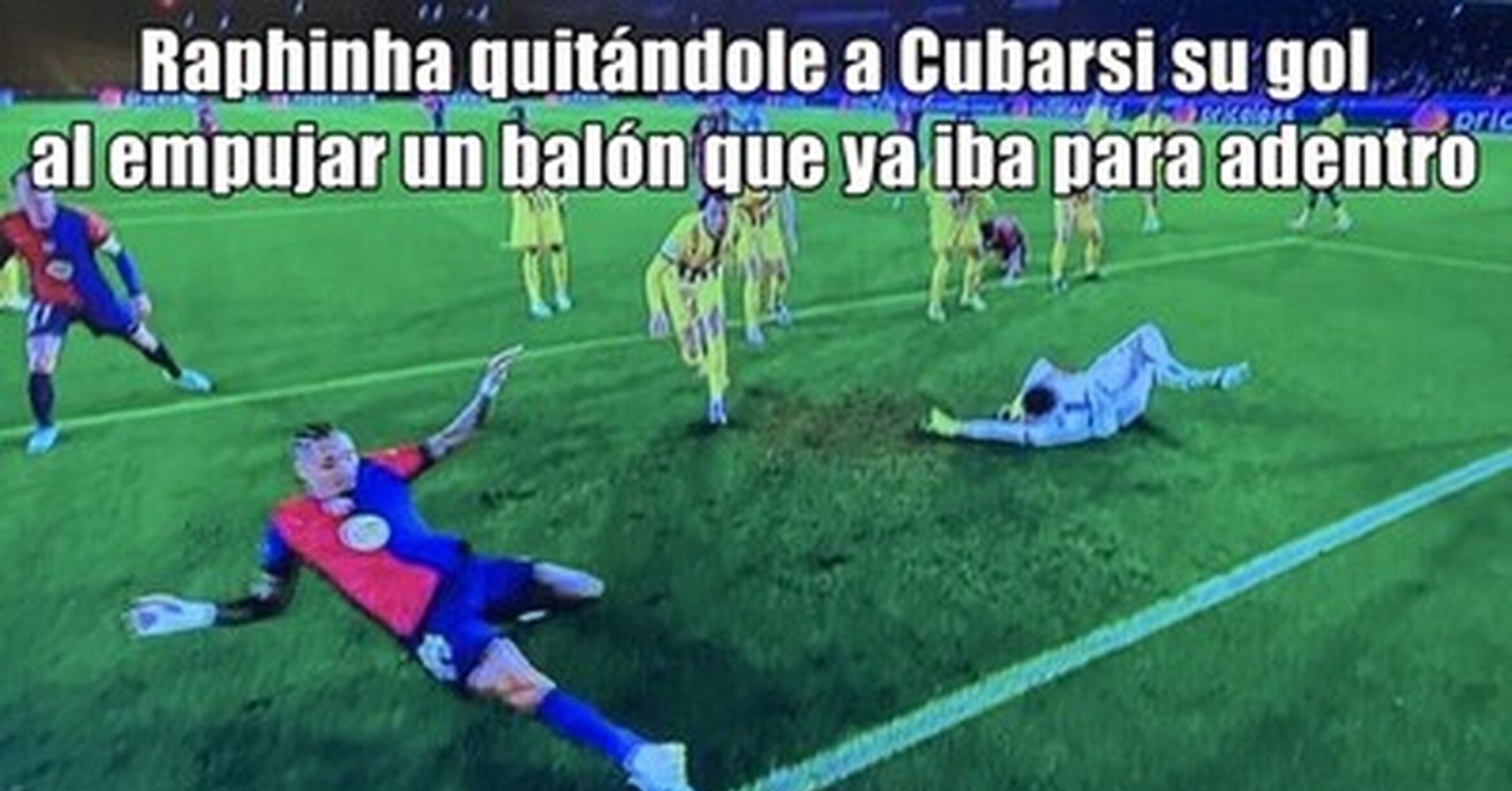El gol más Cristianesco de Raphinha