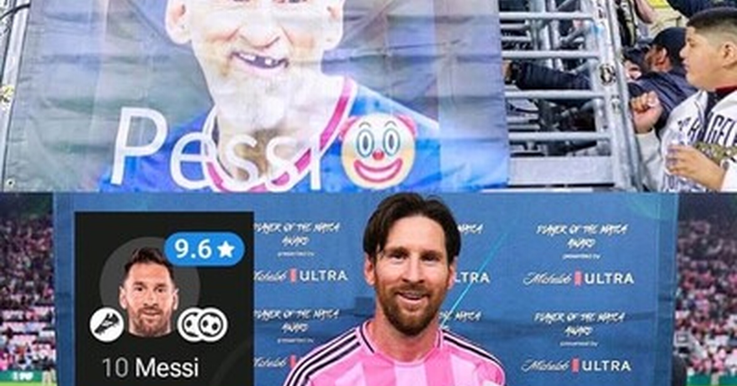 Como no lo van a odiar si les cierra la boca cada vez que toca una pelota...