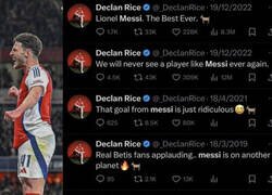 Enlace a Al Madrid le marcó dos tiros libres un fan confeso de Messi