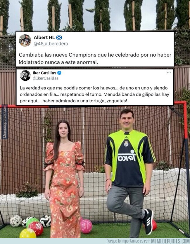 1219480 - Debe ser muy jodido que al Madrid se le caiga una leyenda del tamaño de Casillas