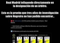 Enlace a Real Madrid ha vetado a un árbitro en frente de toda España y no hay nadie mosqueado.