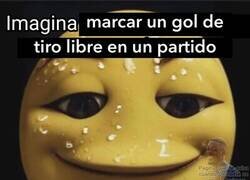 Enlace a Imagina dos goles de tiro libre...