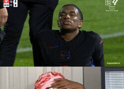 Enlace a Balde se lesiona en Butarque