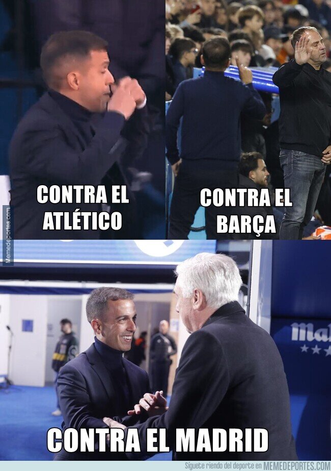 1219655 - Borja Jimenez compitiendo con Bordalas por ver quien se la deja más pulida al Madrid