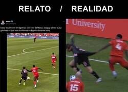 Enlace a Messi es el jugador más calumniado de la actualidad. Que triste.