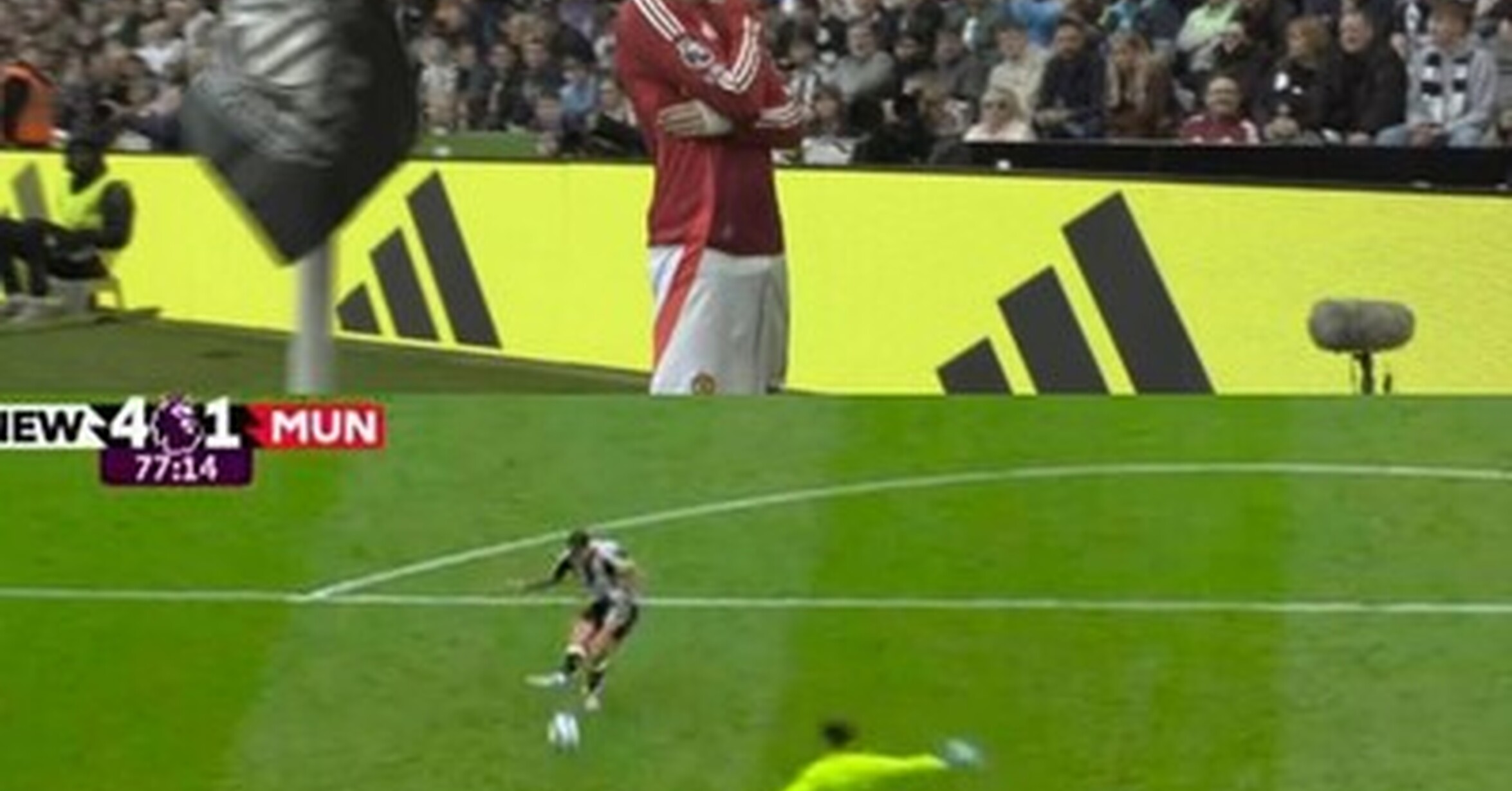 Garnacho empieza a ganar fama de jugador gafe