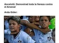 Enlace a Fiereza contra el Arsenal