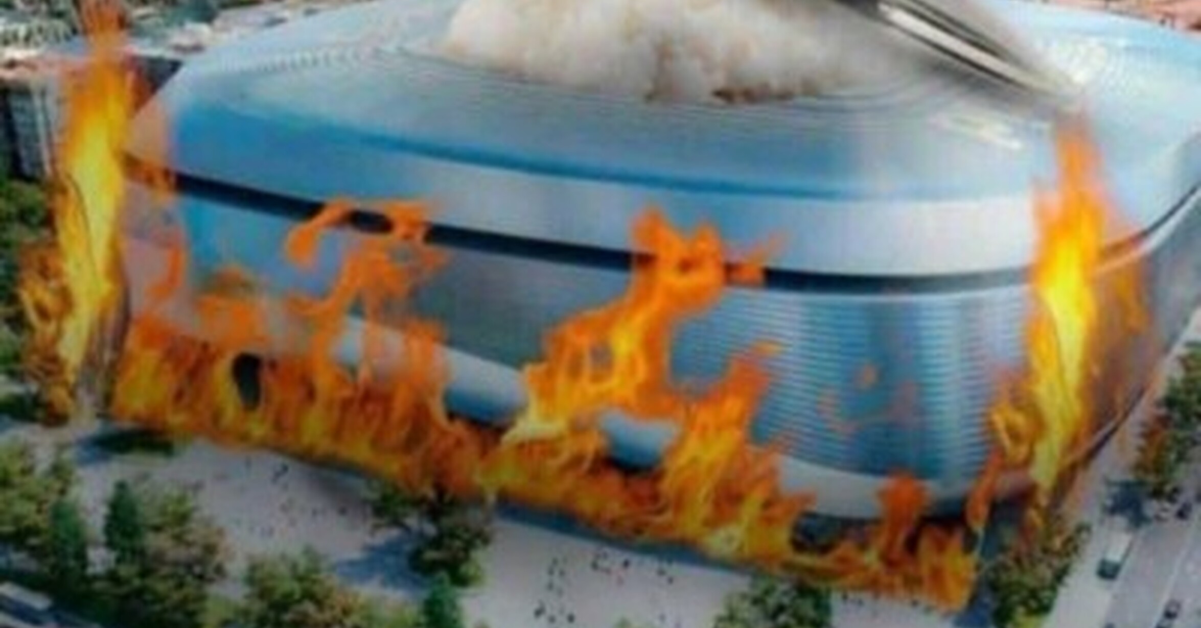 El Bernabéu fue una olla a presión
