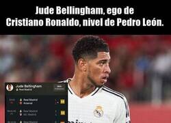 Enlace a Bellingham, expuesto nuevamente cuando no está empujando balones