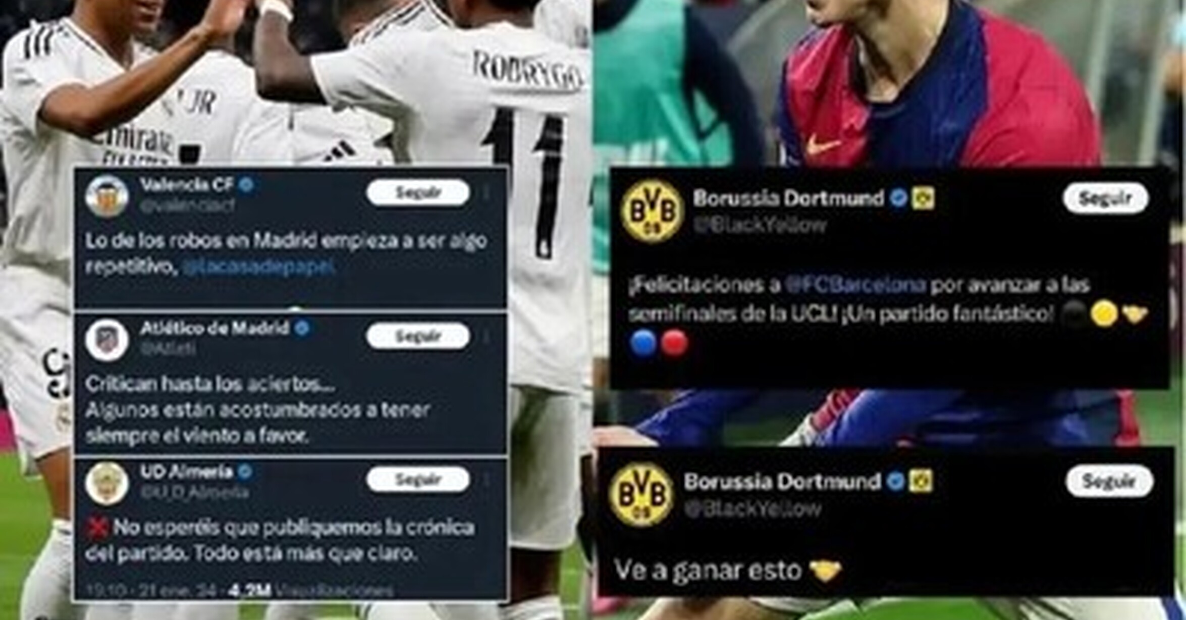 Esto habla mucho de los clubes