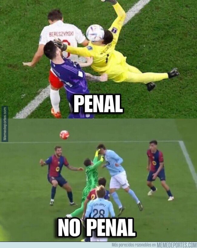 1220115 - Mismo portero, misma falta, diferente resultado. Pero ey, los amos del relato siguen diciendo que el Madrid es el que roba..