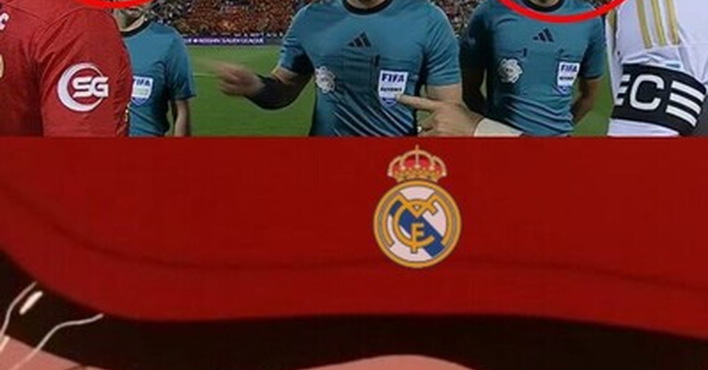 Reencuentro madridista en Arabia