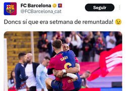 Enlace a El tuit más picante del Barça