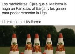 Enlace a Muy malo el Mallorca, con mucha suerte