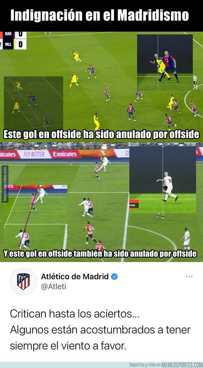1220357 - ¿Cómo se atreven a seguir las reglas en frente del Madrid?