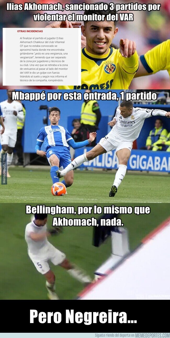 1220380 - Tantos lloros, cartitas y presión mediática funciona. Bien ahi, Real Madrid.