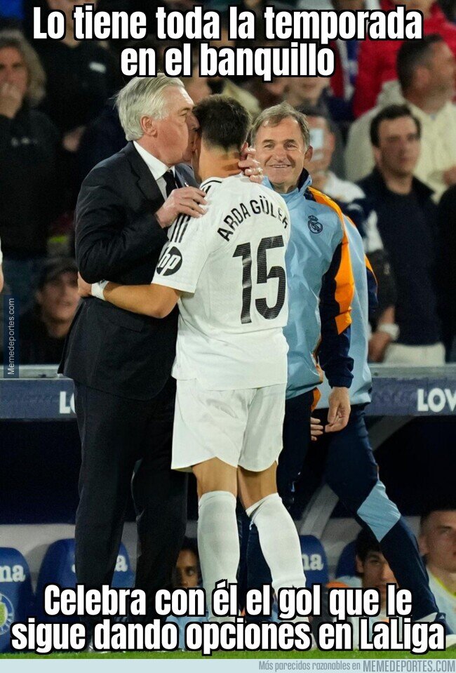 1220415 - Arda se ha portado mejor con Ancelotti que al revés