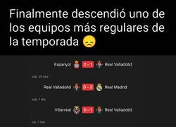 Enlace a La regularidad del Valladolid no tuvo premio