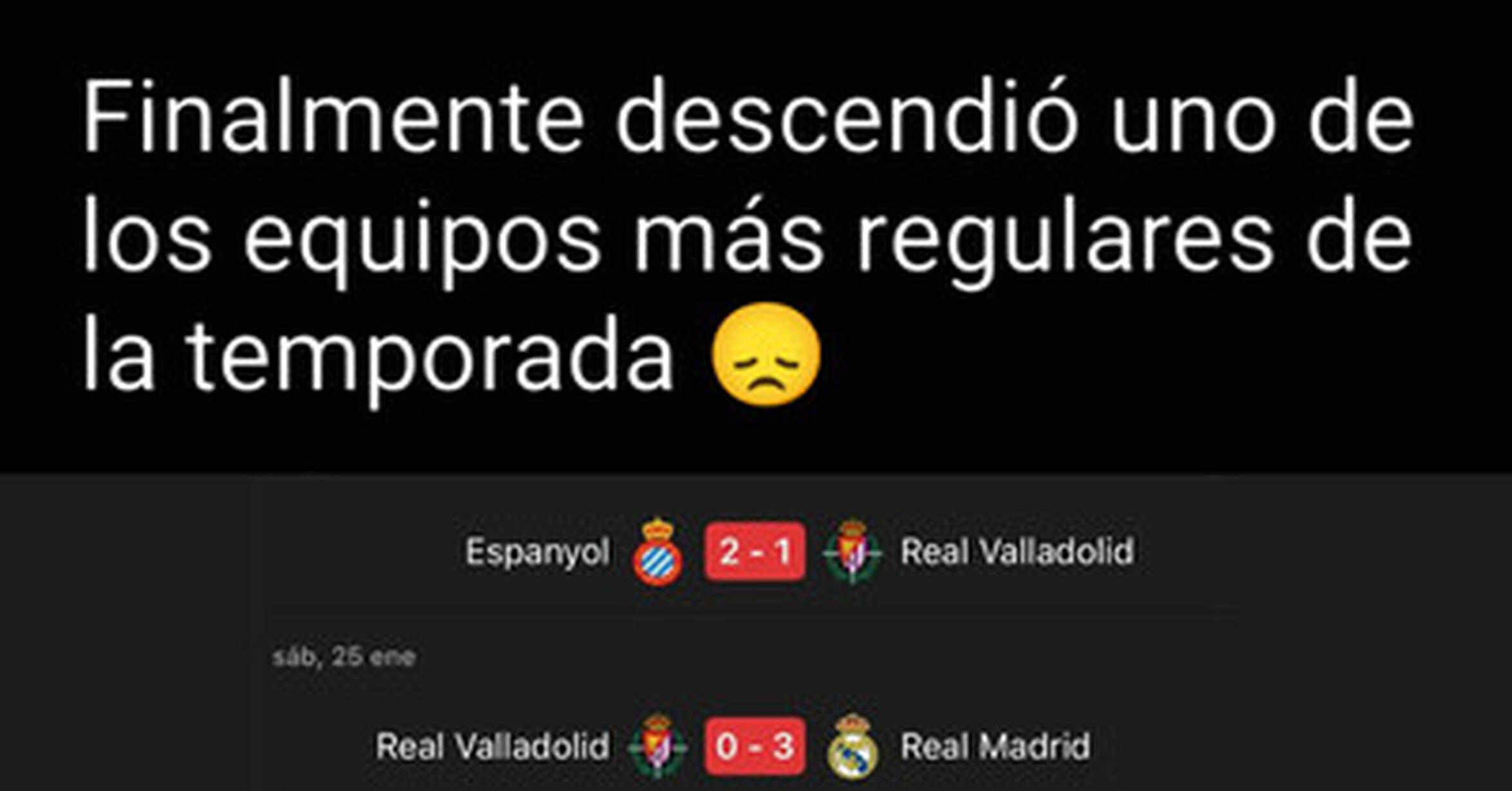 La regularidad del Valladolid no tuvo premio