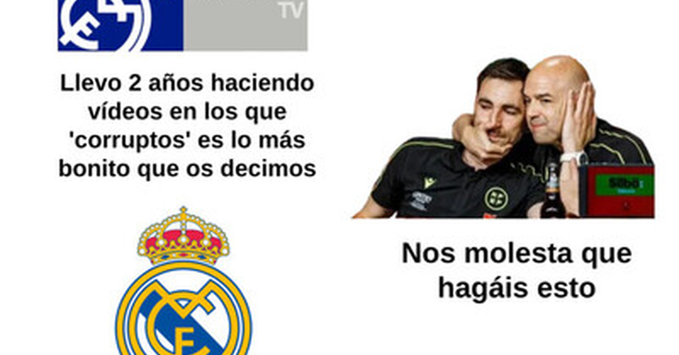 El Madrid, ofensor y ofendido