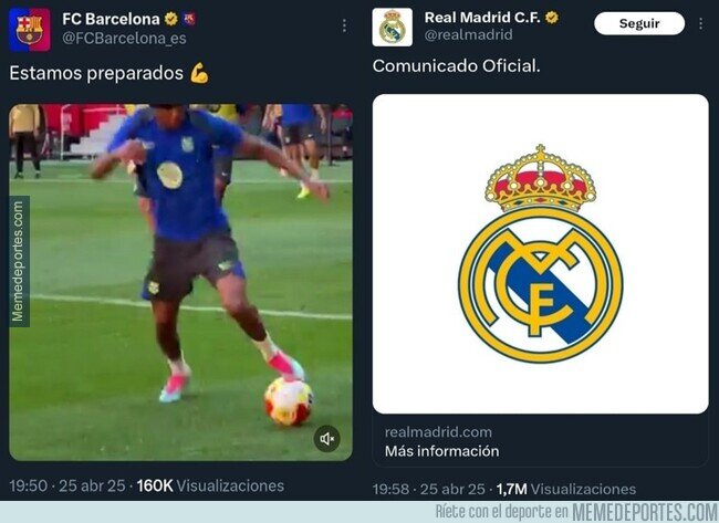 1220584 - ¿De verdad les parece forma de afrontar un partido tan importante?