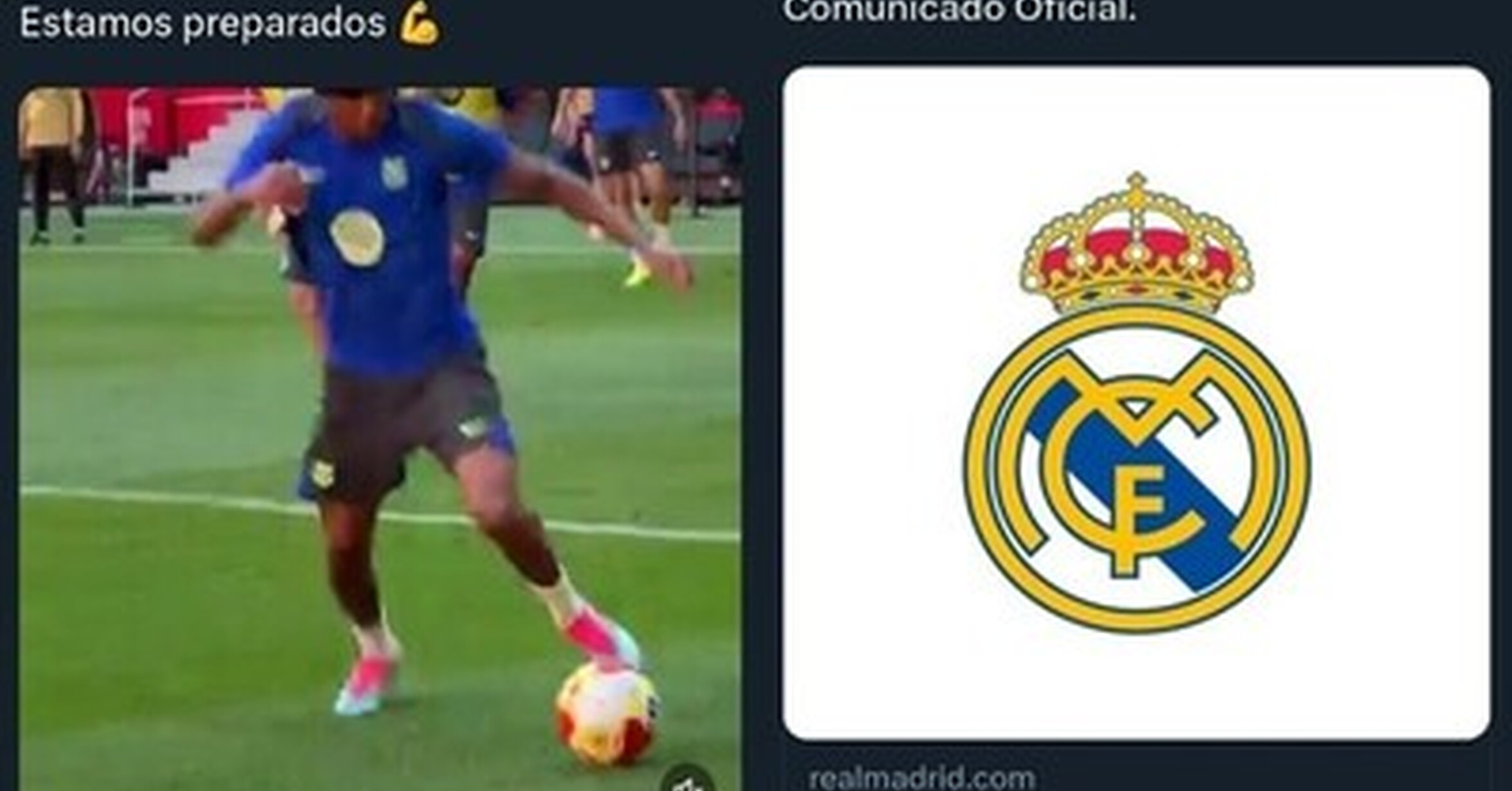 ¿De verdad les parece forma de afrontar un partido tan importante?