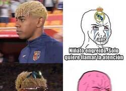 Enlace a Lamine Yamal es azote.