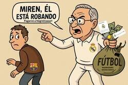 Enlace a Florentino Pérez es un genio. No me cansaré de decirlo.