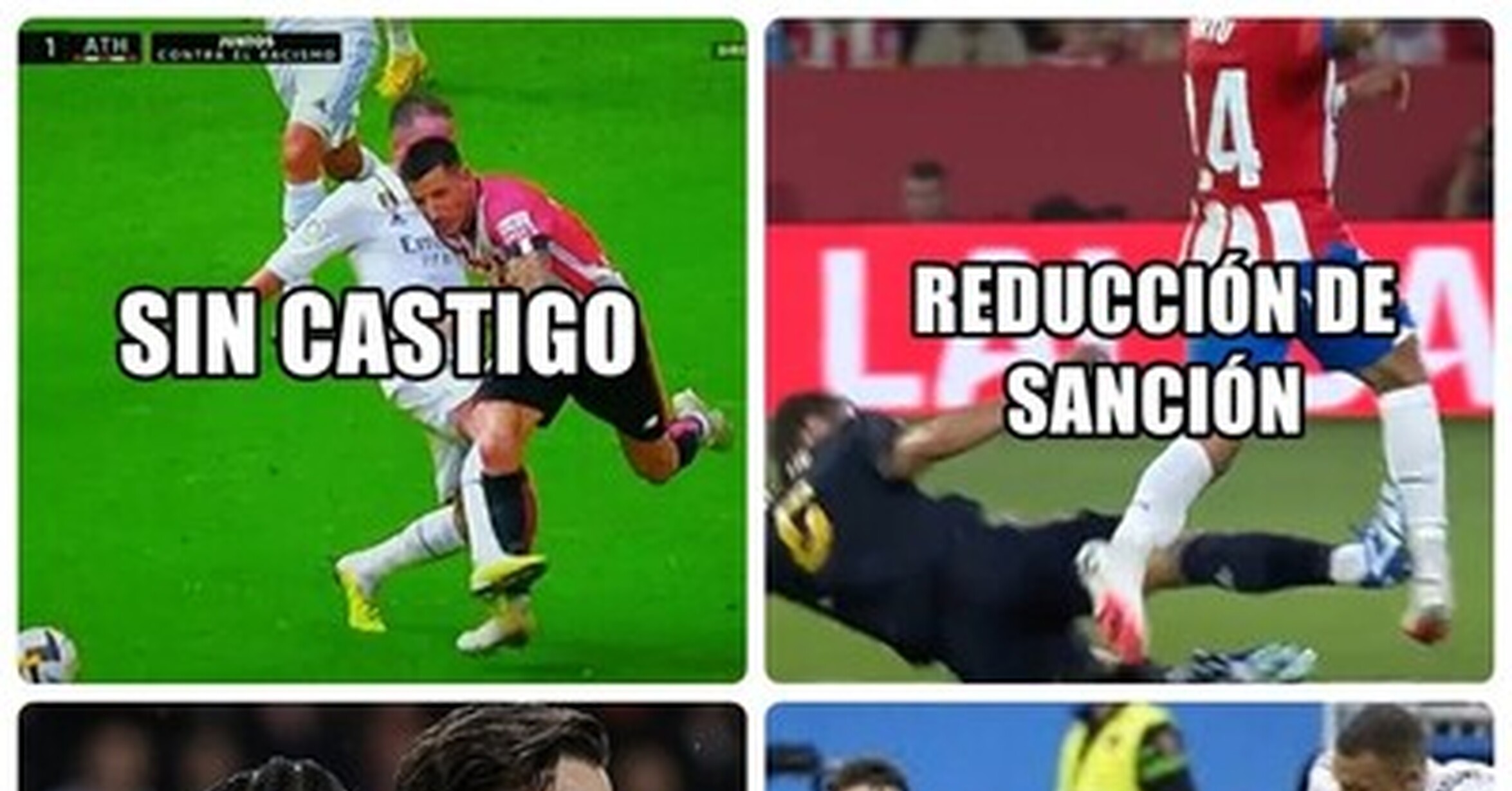 Real Madrid ha logrado castrar a los comités de disciplina de España. Felicidades.