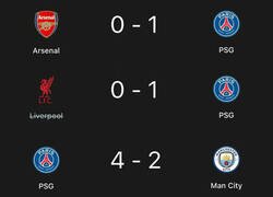 Enlace a El PSG se merendó a 'la mejor liga del mundo'