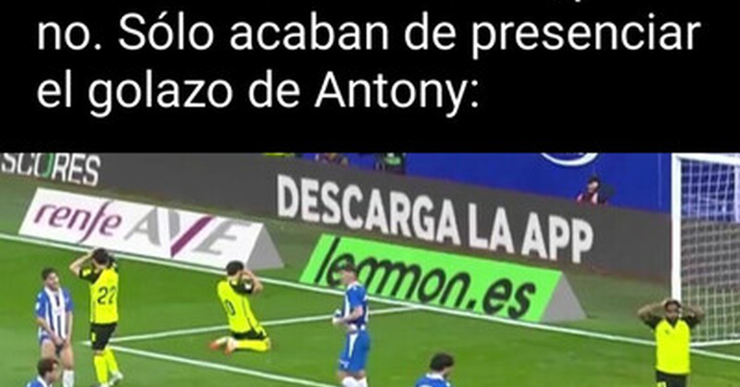 Pero Antony, qué has hecho