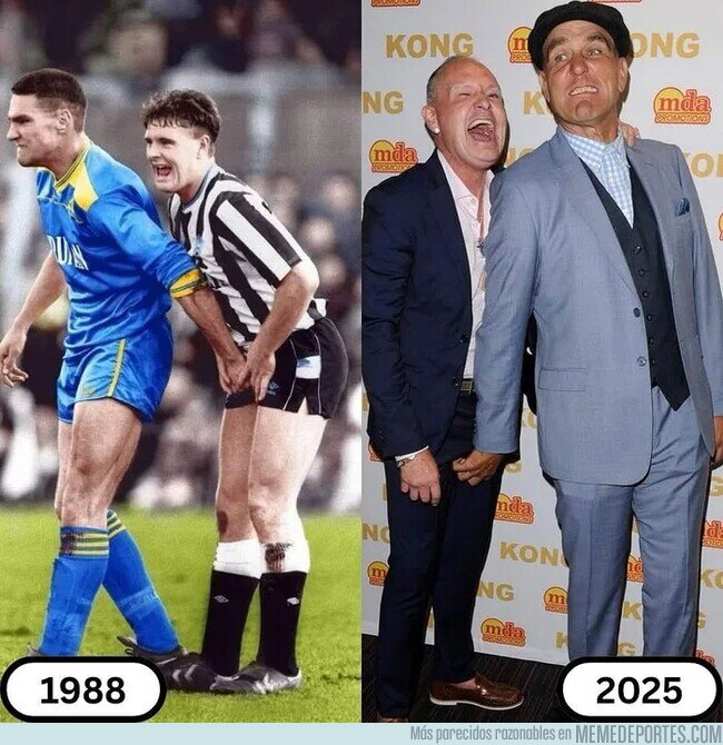 1221256 - Vinnie Jones recreando uno de sus mejores momentos