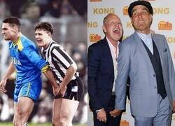 Enlace a Vinnie Jones recreando uno de sus mejores momentos