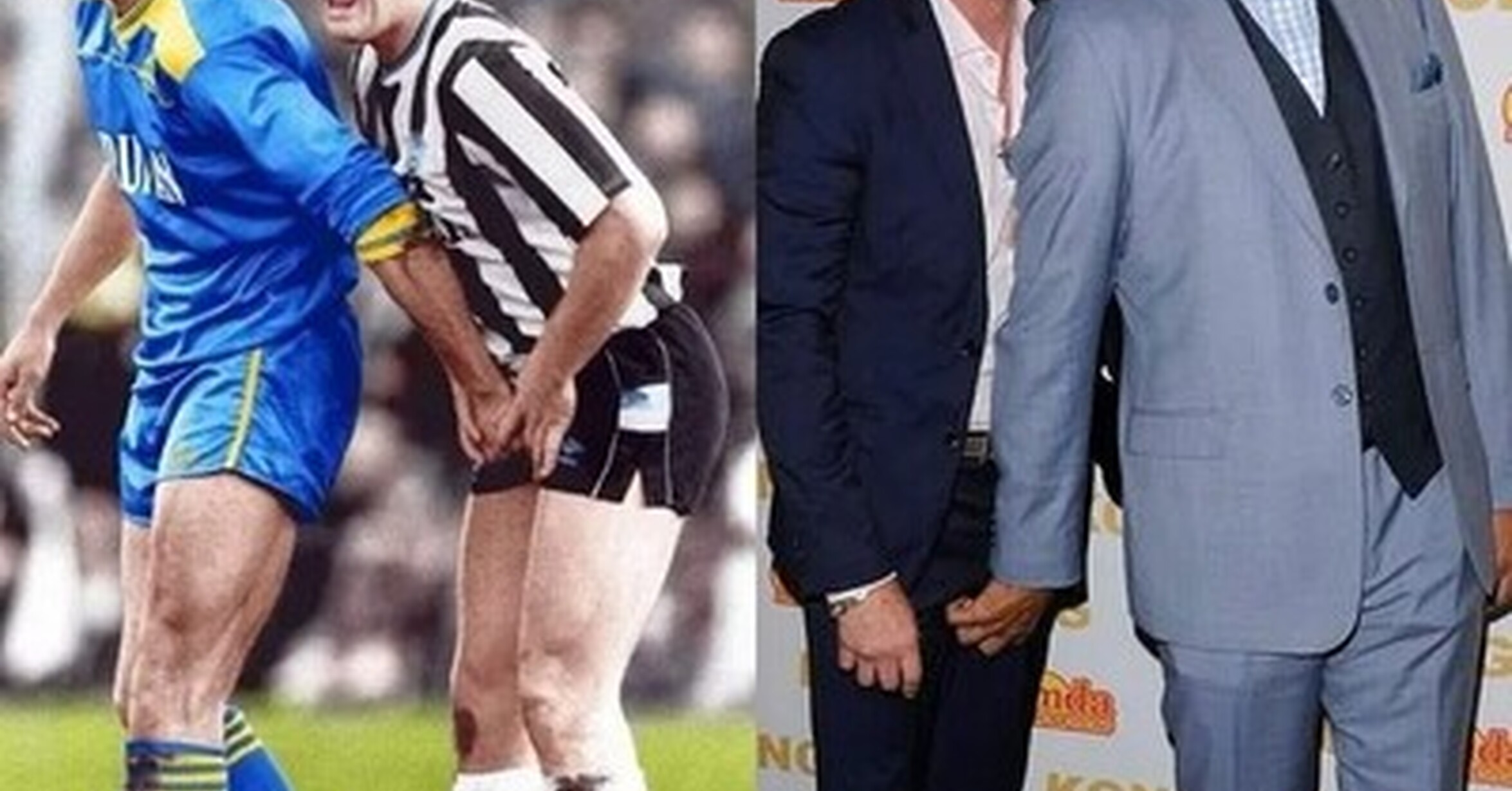 Vinnie Jones recreando uno de sus mejores momentos