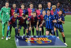 Enlace a Lamine está rodeado desde el principio