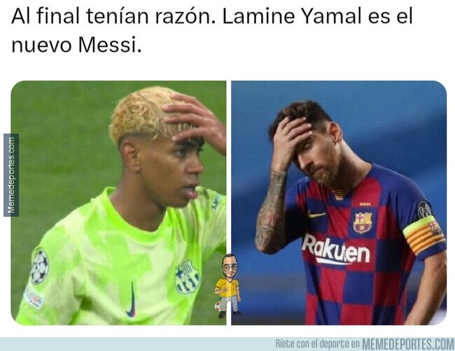 1221387 - Yamal se está empezando a parecer a Messi cada vez más