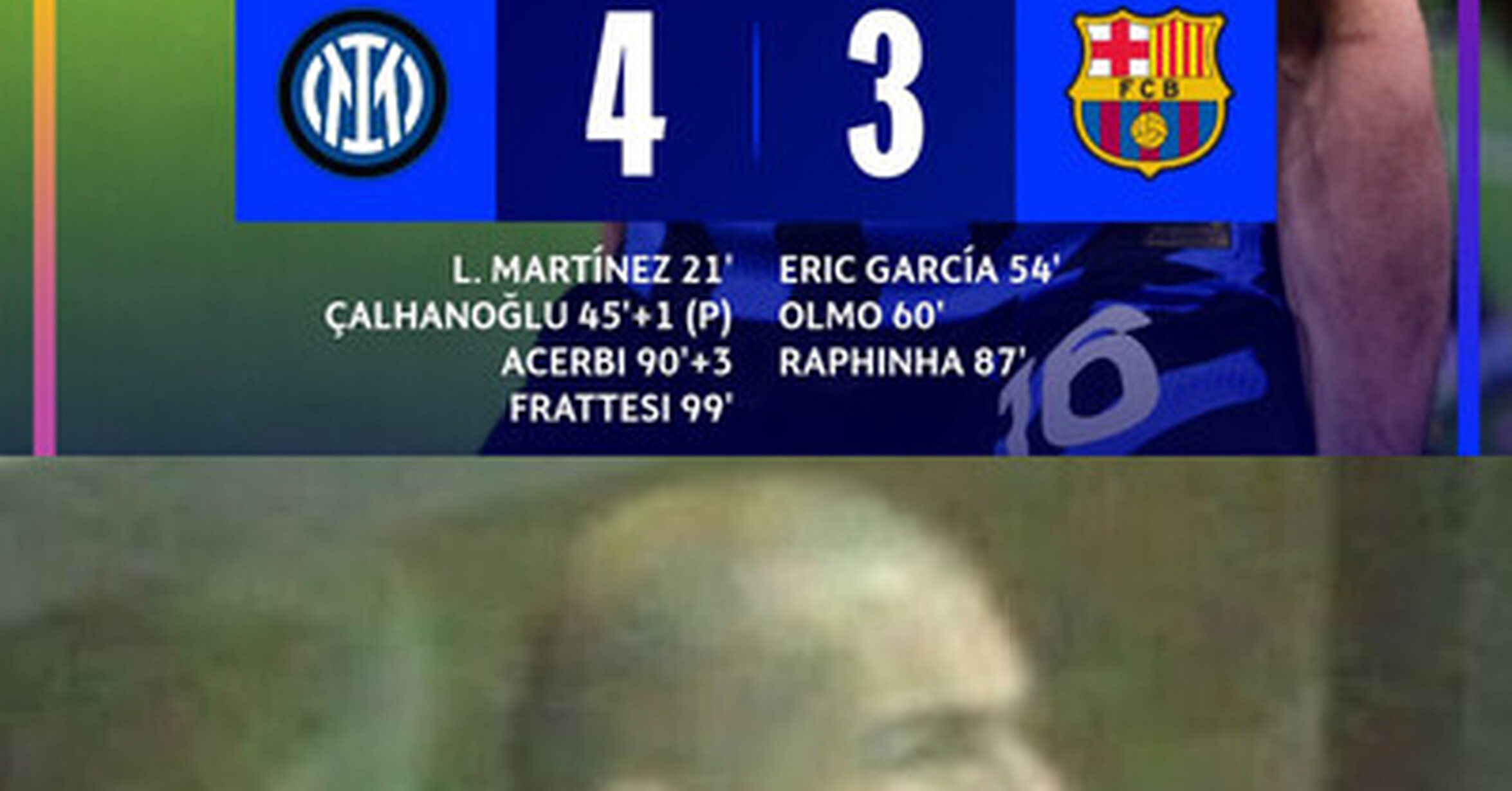 Señoras y señores, hemos presenciado fútbol