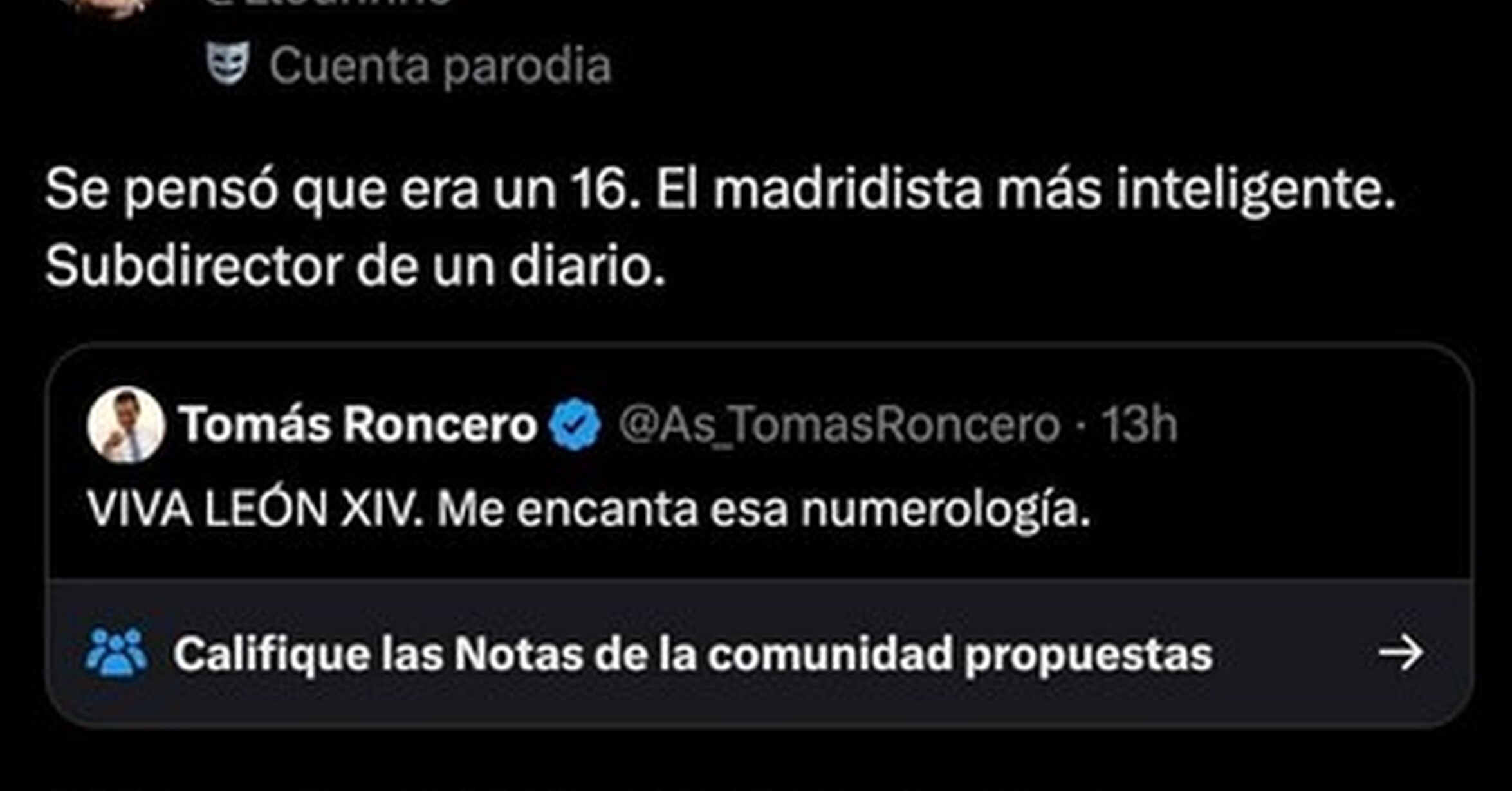 Alguien no hizo los deberes sobre los números romanos