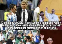 Enlace a La historia de Pellegrini, Isco y el Papa se repite