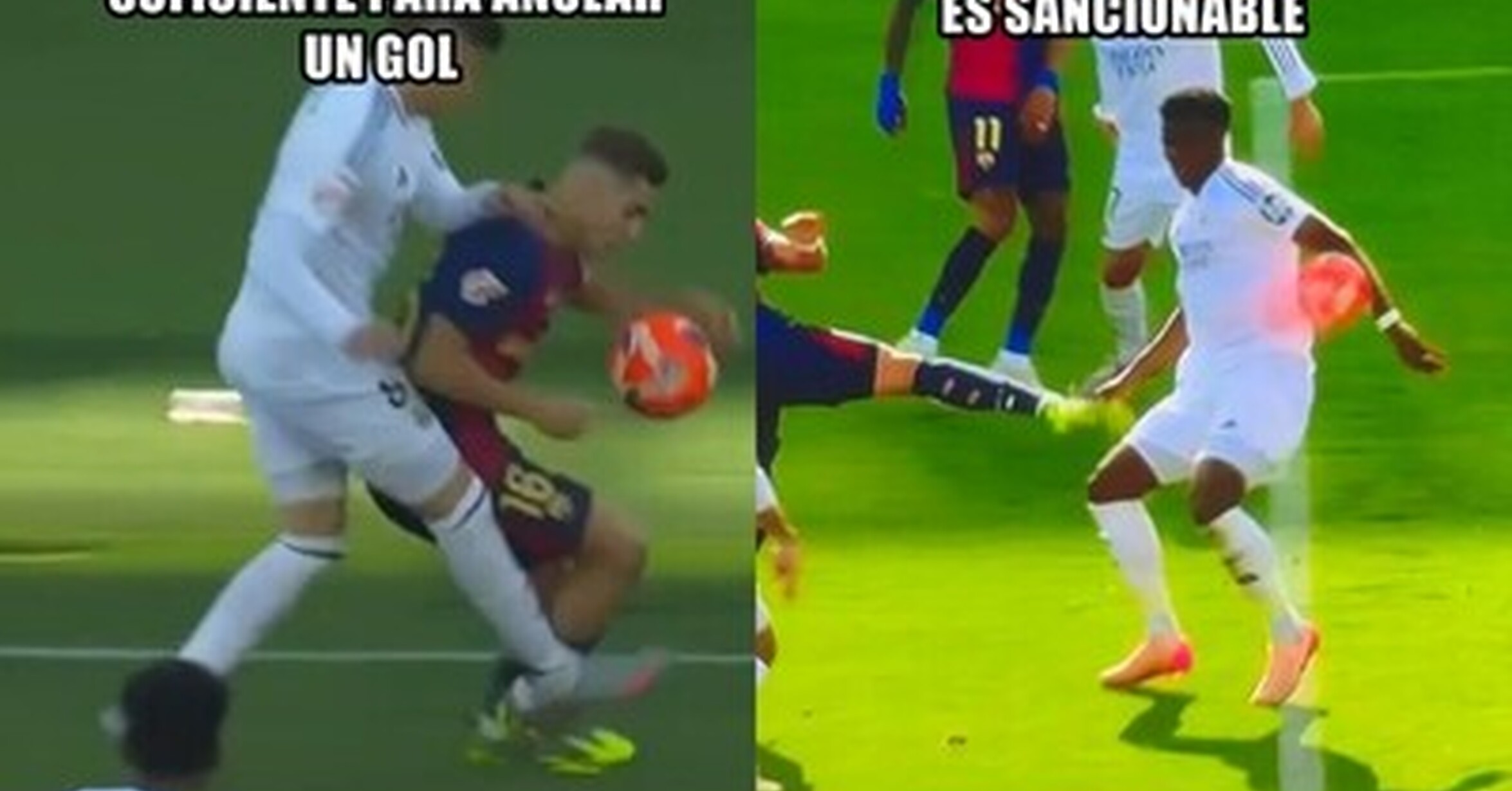 El árbitro hizo lo que pudo