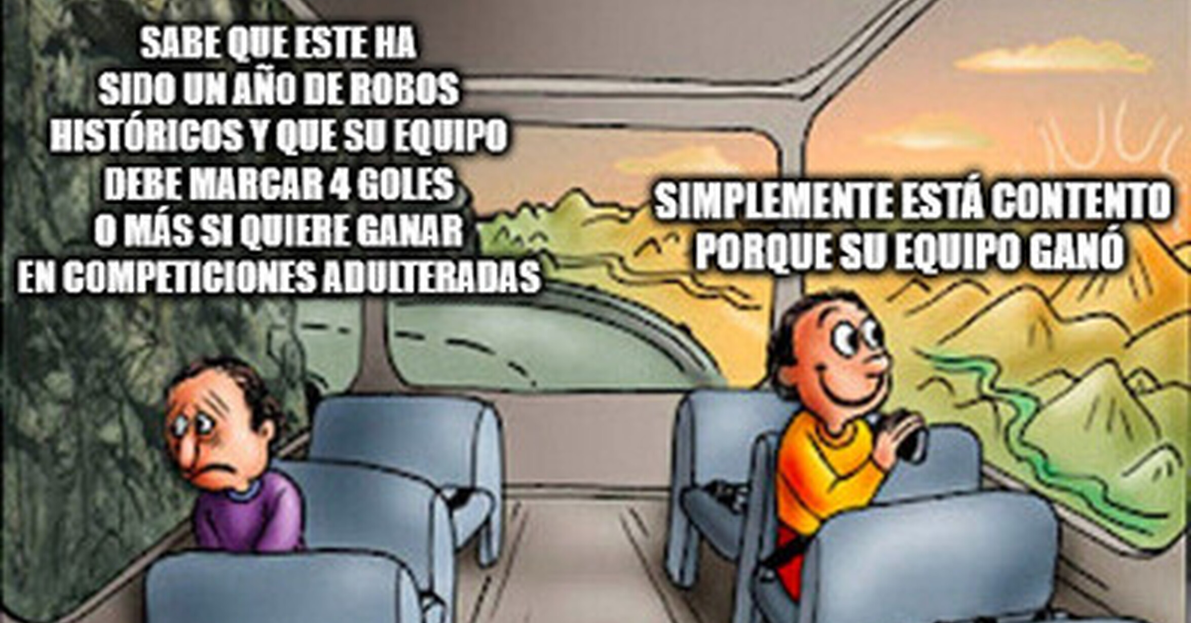 Hay dos tipos de barcelonistas en estas circunstancias